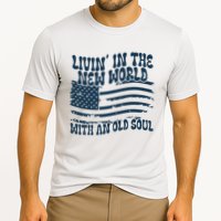 Living In The New World With An Old Soul Cooling Performance Crew T-Shirt