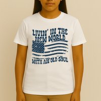 Living In The New World With An Old Soul T-Shirt
