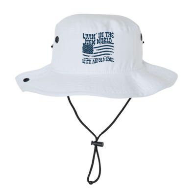 Living In The New World With An Old Soul Bucket Hat