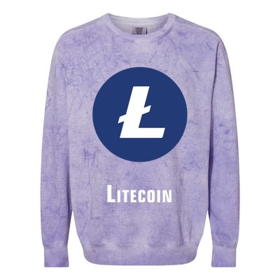 Litecoin Classic Colorblast Crewneck Sweatshirt