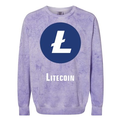 Litecoin Classic Colorblast Crewneck Sweatshirt