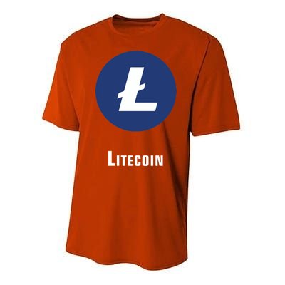 Litecoin Classic Performance Sprint T-Shirt