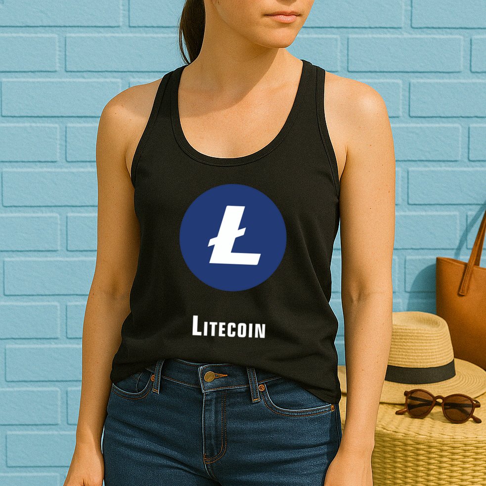 Litecoin Classic Womens Tank Top