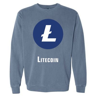 Litecoin Classic Garment-Dyed Sweatshirt