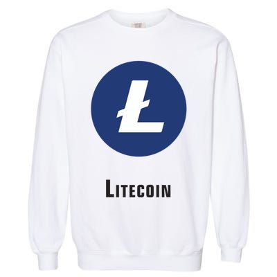 Litecoin Classic Garment-Dyed Sweatshirt