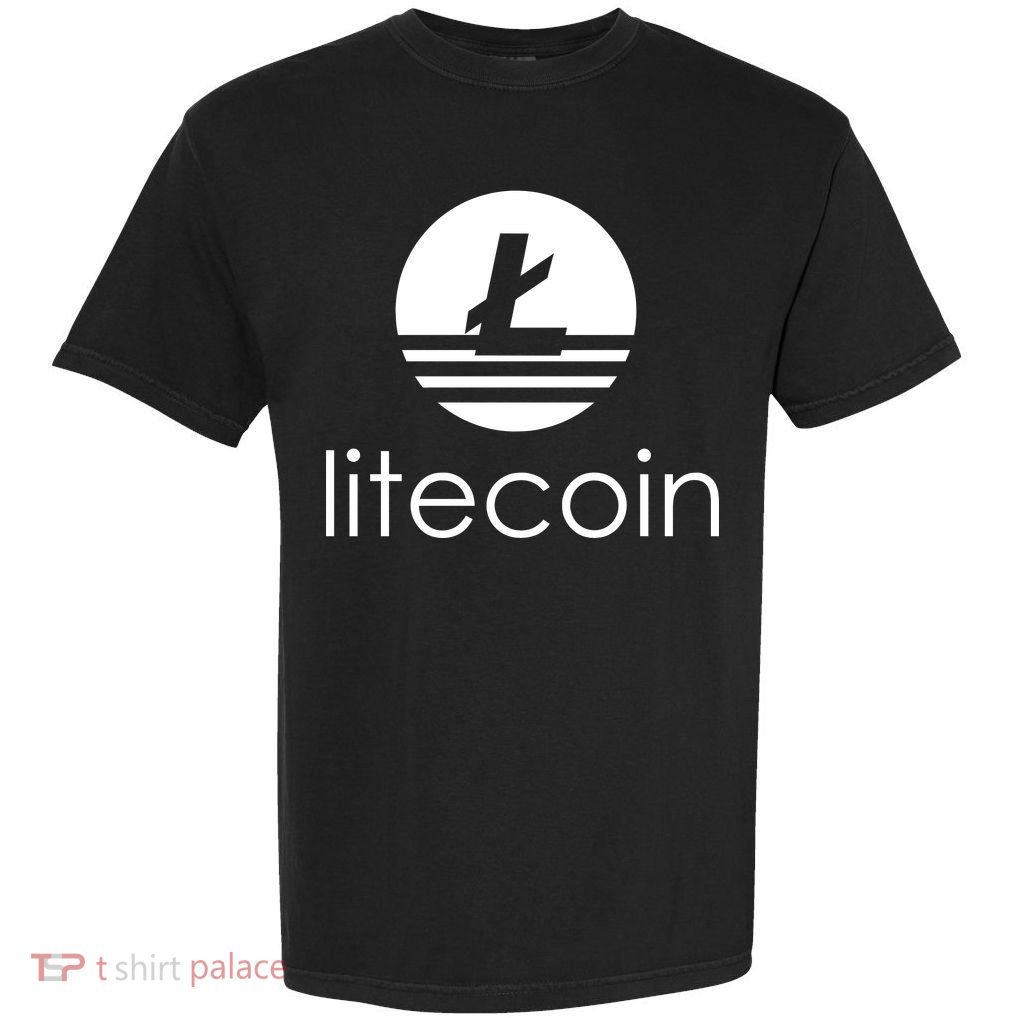Litecoin Logo Garment-Dyed Heavyweight T-Shirt