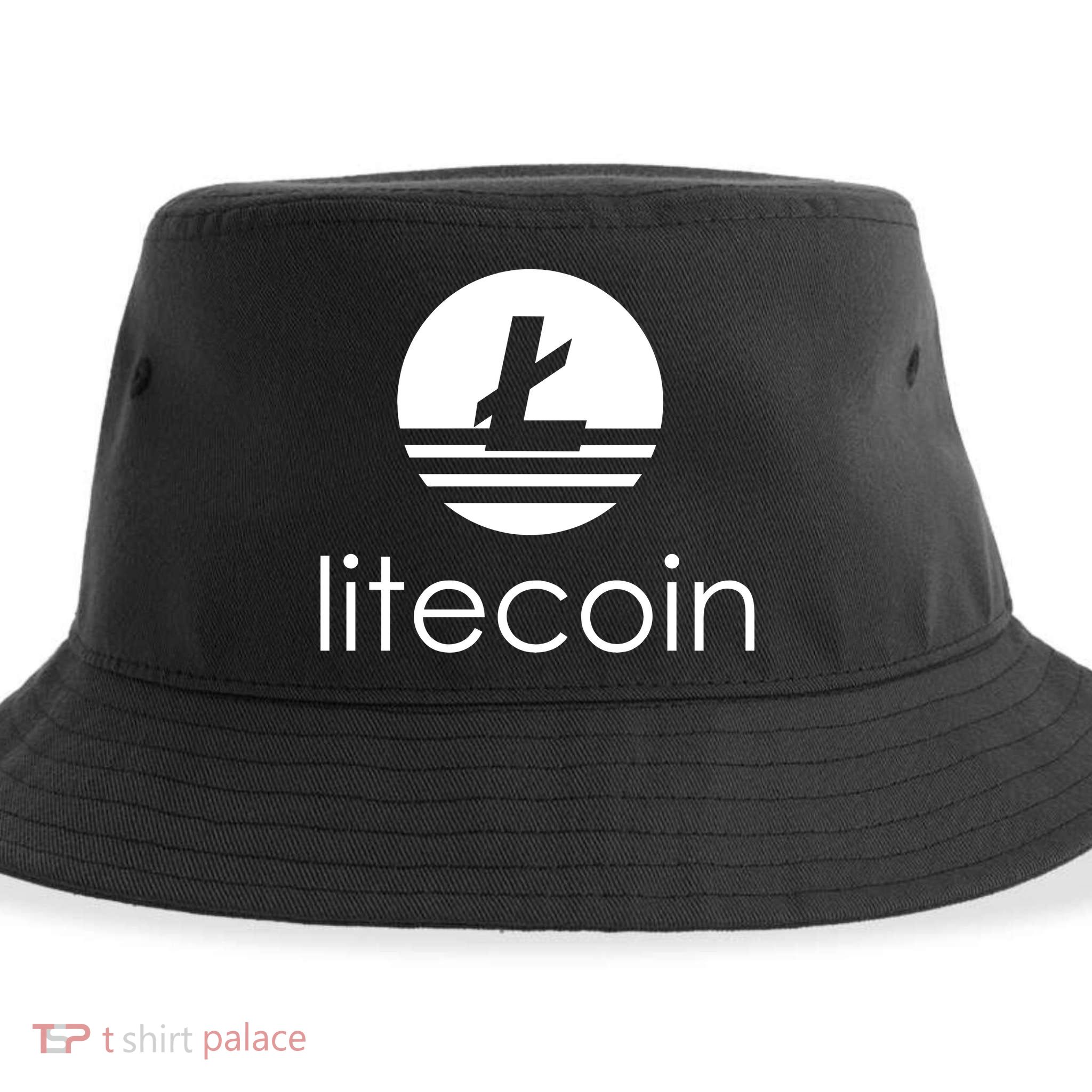 Litecoin Logo Sustainable Bucket Hat