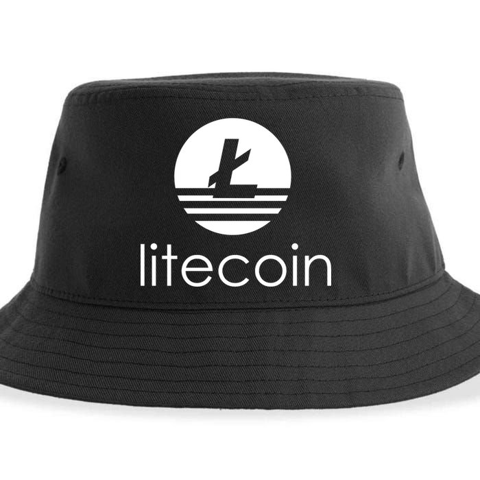 Litecoin Logo Sustainable Bucket Hat