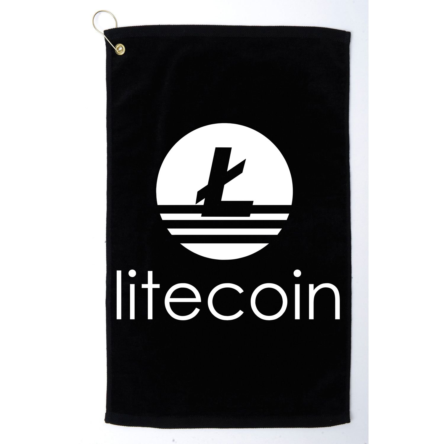 Litecoin Logo Golf Towel