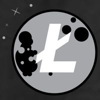 Litecoin Moon Cryptocurrency Cool Comfort Performance Bucket Hat