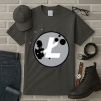 Litecoin Moon Cryptocurrency Tall T-Shirt