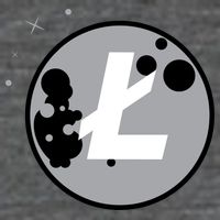 Litecoin Moon Cryptocurrency Backpack