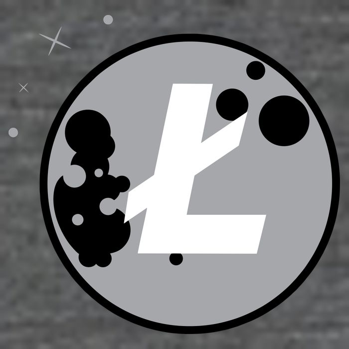 Litecoin Moon Cryptocurrency Backpack