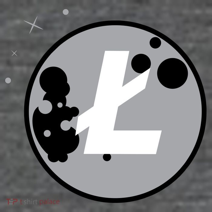Litecoin Moon Cryptocurrency Flatbill Hat