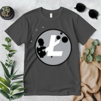 Litecoin Moon Cryptocurrency Premium T-Shirt