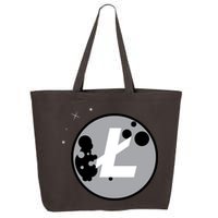 Litecoin Moon Cryptocurrency 25L Jumbo Tote