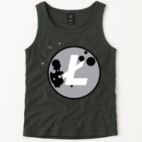 Litecoin Moon Cryptocurrency Tank Top
