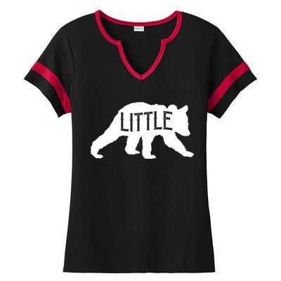 Little Bear Ladies Halftime Notch Neck Tee