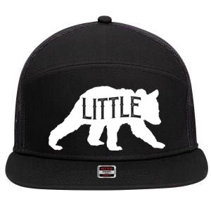 Little Bear 7 Panel Mesh Trucker Snapback Hat