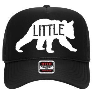 Little Bear High Crown Mesh Back Trucker Hat