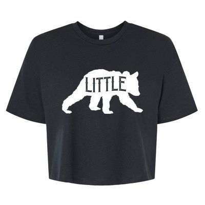 Little Bear Bella+Canvas Jersey Crop Tee