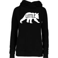 Little Bear Womens Funnel Neck Pullover Hood