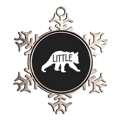 Little Bear Metallic Star Ornament