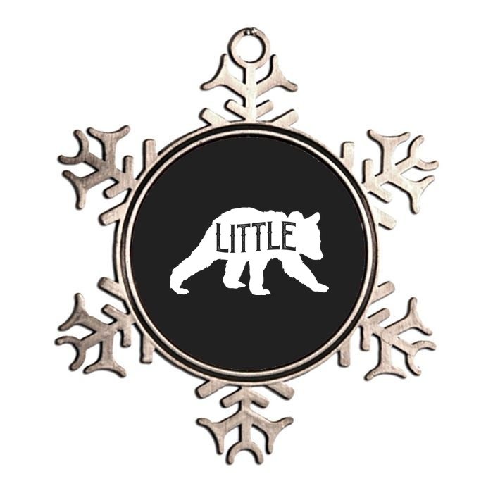 Little Bear Metallic Star Ornament