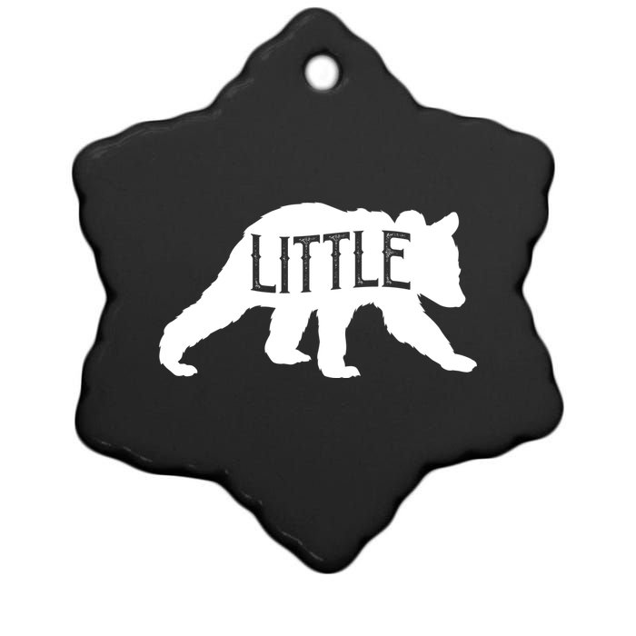 Little Bear Ceramic Star Ornament