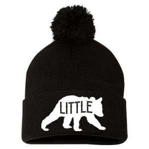 Little Bear Pom Pom 12in Knit Beanie