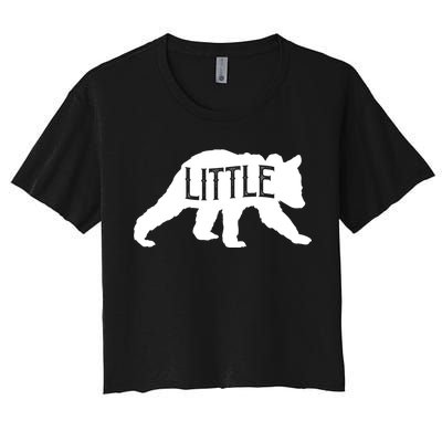 Little Bear Women's Crop Top Tee