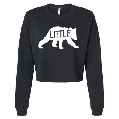 Little Bear Cropped Pullover Crew