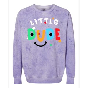 Little Dude Colorblast Crewneck Sweatshirt