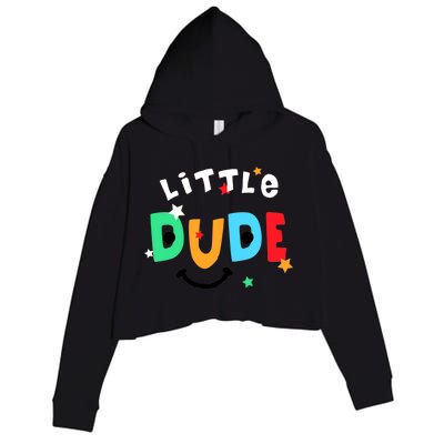 Little Dude Crop Fleece Hoodie