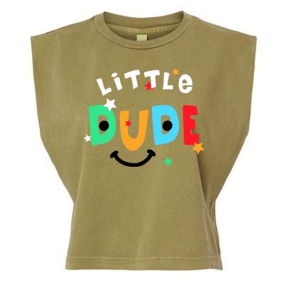 Little Dude Garment-Dyed Women's Muscle Tee