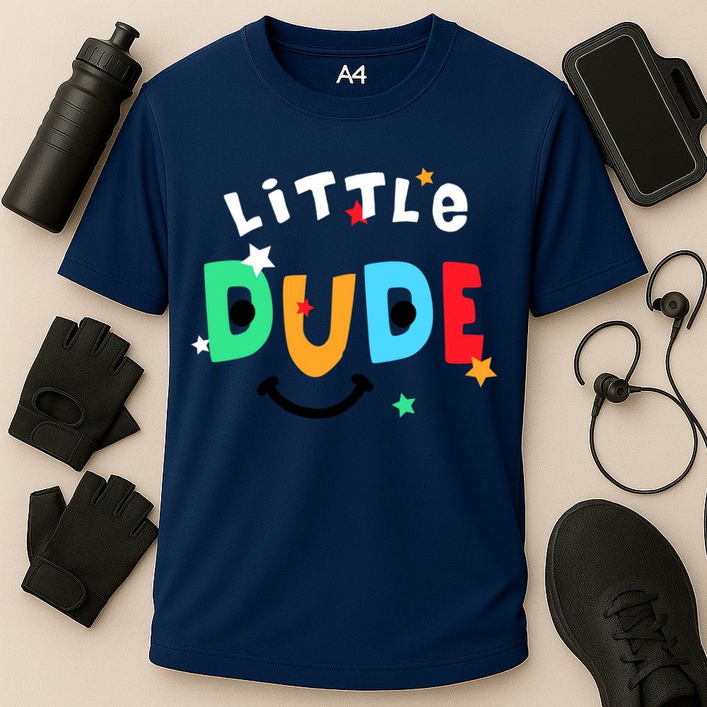 Little Dude Cooling Performance Crew T-Shirt