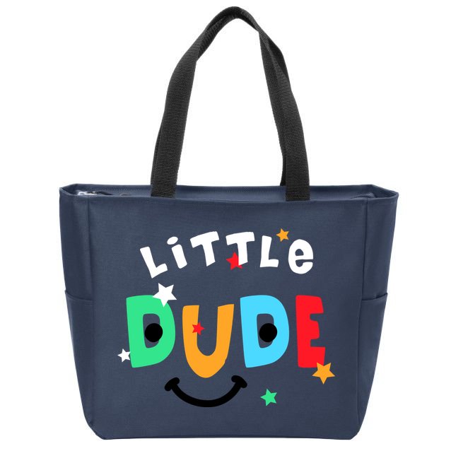 Little Dude Zip Tote Bag