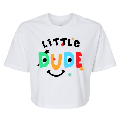 Little Dude Bella+Canvas Jersey Crop Tee