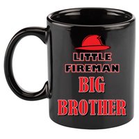 Little Fireman Big Brother 11oz C Handle Ceramic Mug