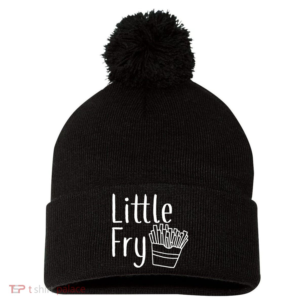 Little Fry Pom Pom 12in Knit Beanie