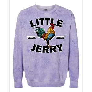 Little Jerry Cockfight Champion Colorblast Crewneck Sweatshirt