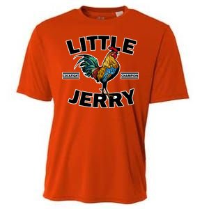 Little Jerry Cockfight Champion Cooling Performance Crew T-Shirt