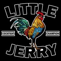 Little Jerry Cockfight Champion Button