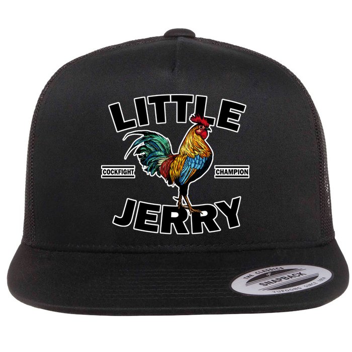 Little Jerry Cockfight Champion Flatbill Hat