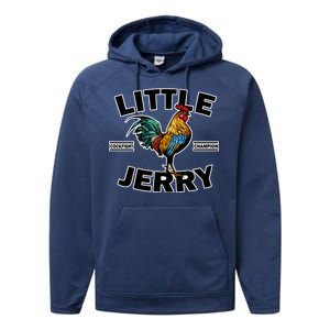 Little Jerry Cockfight Champion Performance Fleece Hoodie