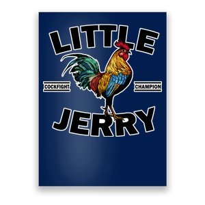 Little Jerry Cockfight Champion Poster