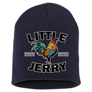 Little Jerry Cockfight Champion Short Acrylic Beanie