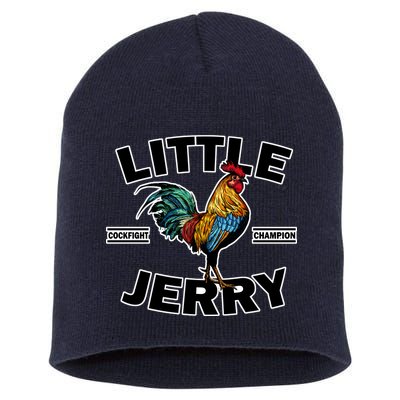 Little Jerry Cockfight Champion Short Acrylic Beanie