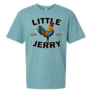 Little Jerry Cockfight Champion Sueded Cloud Jersey T-Shirt