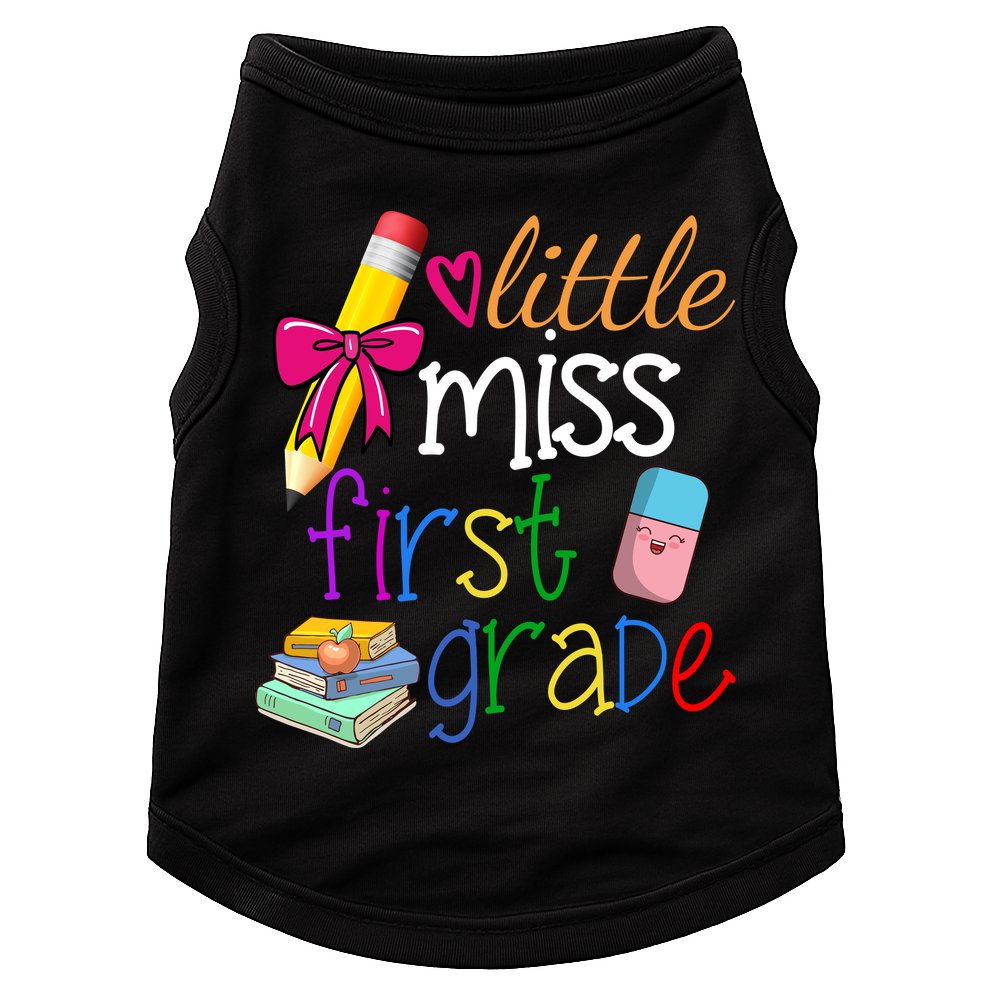 Little Miss First Grade Doggie Tank